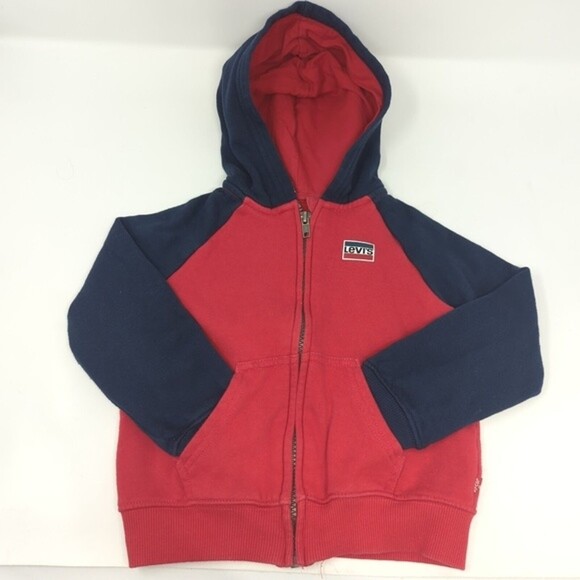 Levi's 2 Piece Outfit Set Boys 3T -  Hoodie and Sweat Pants - Picture 1 of 12